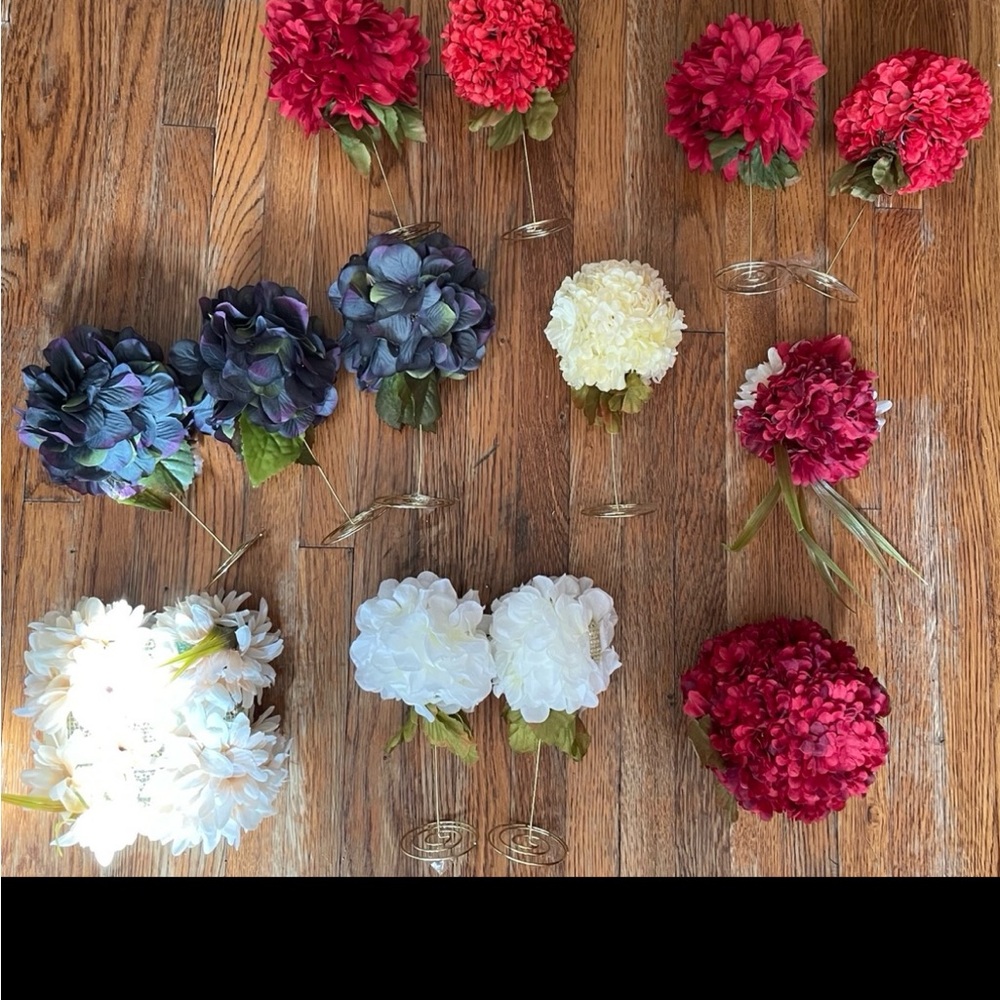 13 Elegant Wedding/Bridal Shower Floral Arrangements